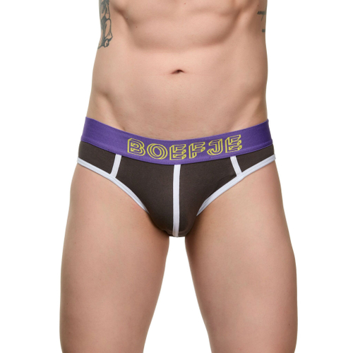 Трусы-джоки Boefje BF0402 50076, темно-серые, размер S