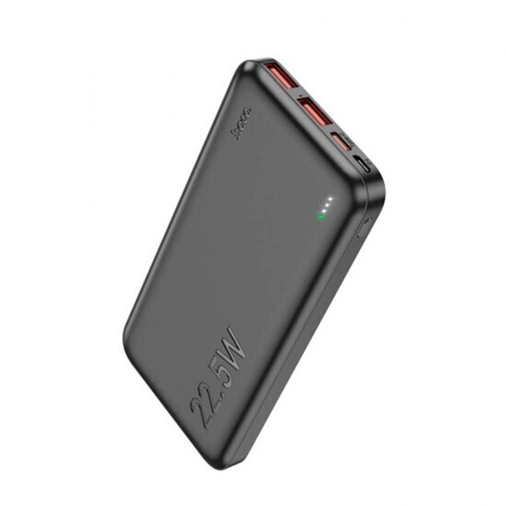 Внешний аккумулятор Power Bank 10000 mAh J101, 013323 Чёрный