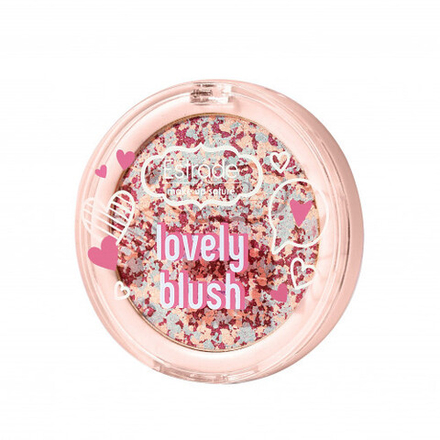 Estrade Румяна для лица Lovely Blush, компактные, тон №204, Розово-лиловый, 5 гр