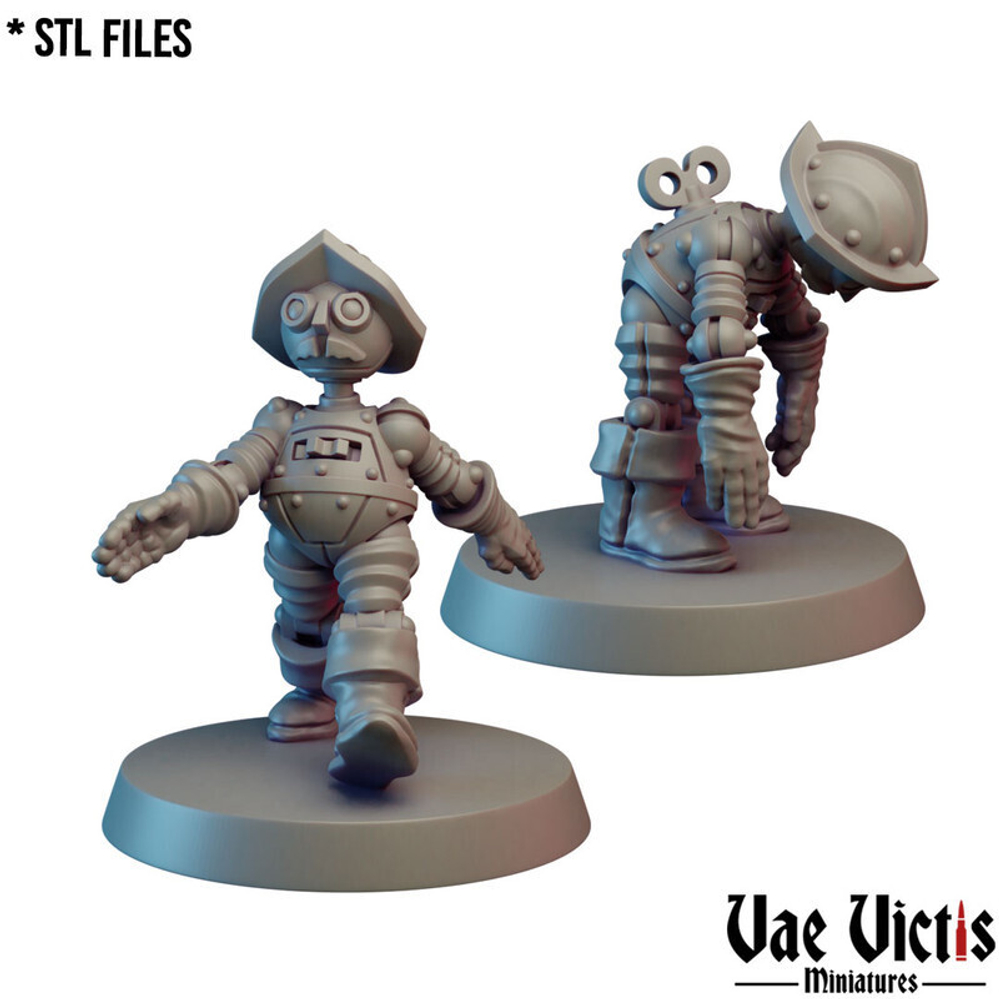 Кованный Констракт Warforged миниатюра для dnd, днд, pathfinder, фентези, Настольная игра, НРИ, Варгейм, РПГ