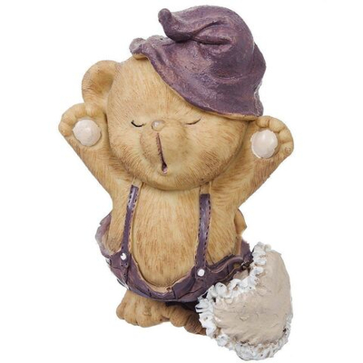 Фигурка декоративная Мишка Доброе утро, 15 см, Y6-2241