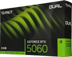 Видеокарта Palit NVIDIA  GeForce RTX 5060 PA-RTX5060 DUAL 8ГБ Dual, GDDR7, Ret [ne75060019p1-gb2063d]