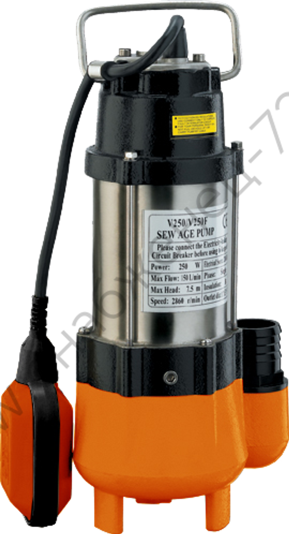 Фекальный насос ВИХРЬ ФН-250А