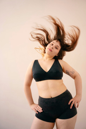 Бралетт №12 из вареного трикотажа