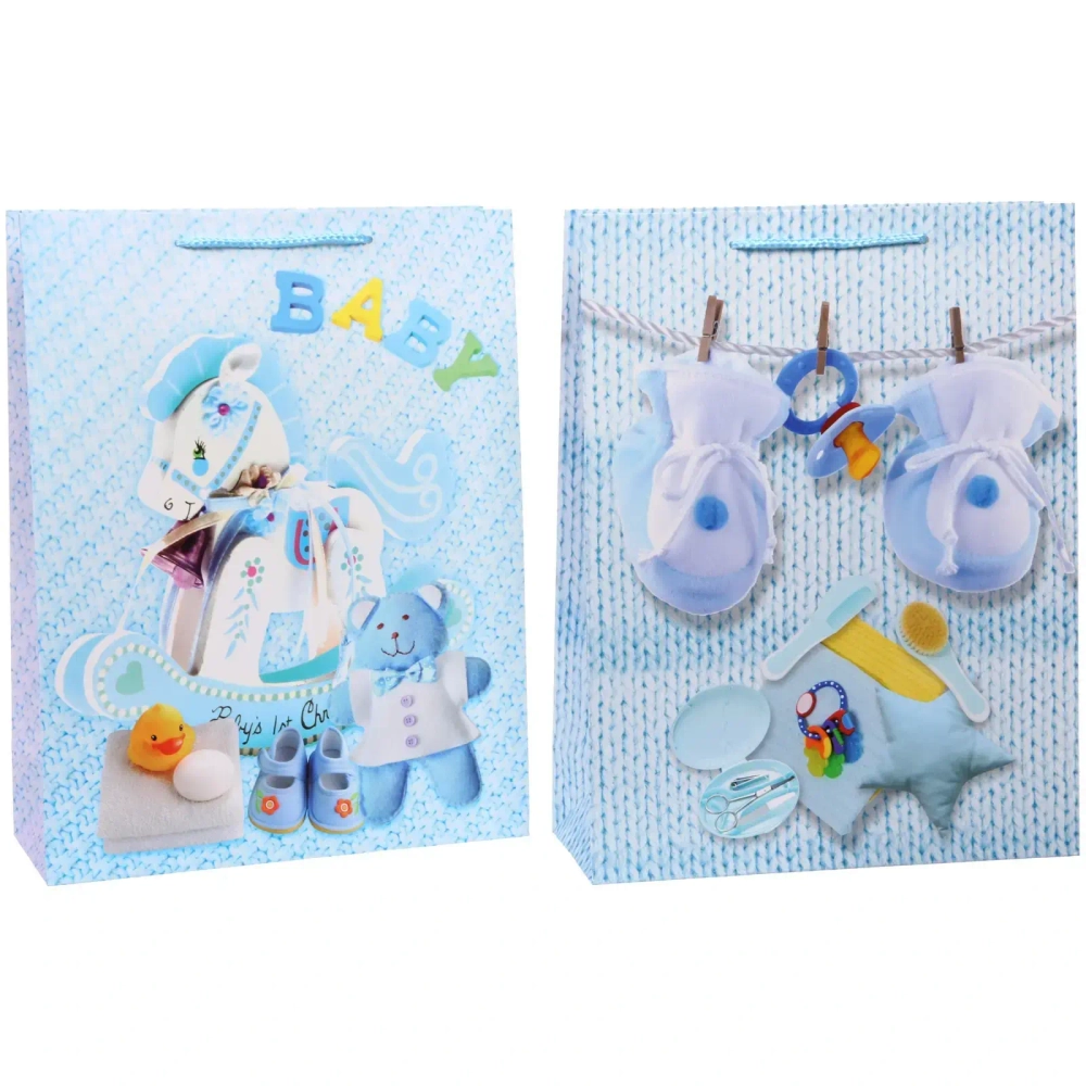 Пакет подарочный «Моё счастье» 31*40*12 см, микс