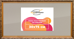 Рамка 30x75 для постера и фотографий