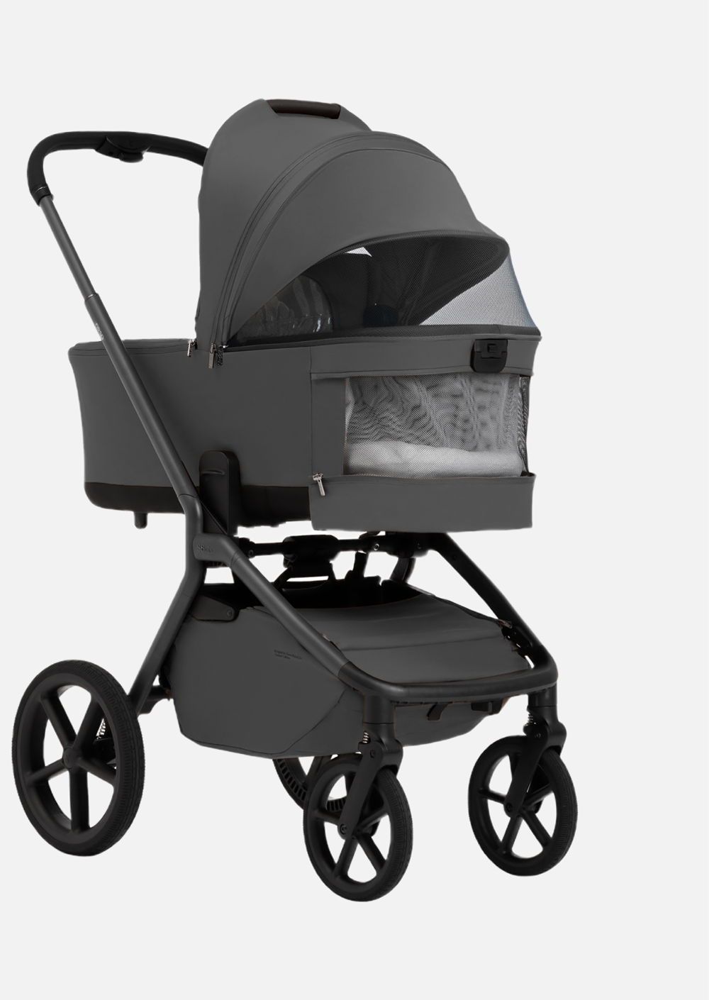 Sweet Baby Коляска 2 в 1 SBL Dark Grey