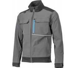 Куртка рабочая 4-way stretch темно-серая TAUBER Högert, арт. HT5K811