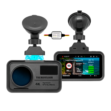 Видеорегистратор с радар-детектором - TrendVision Hybrid Signature Real 4K Max