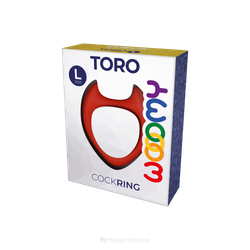 Силиконовое кольцо для эрекции Toro от Wooomy (L)