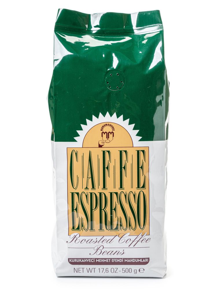 Кофе в зернах Kurukahveci Mehmet Efendi Espresso 500 г, 2 шт