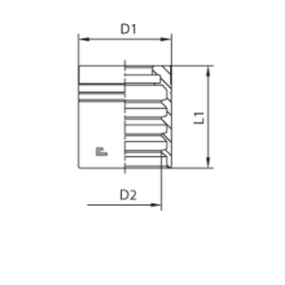 Муфта DN 38 2SN NEW