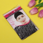 Сетка для волос под парик «Hair style», с узором, цвет черный