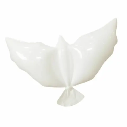 Шар (34''/86 см) Фигура, Голубь, Белый, 1 шт. А4