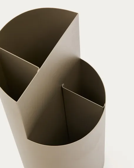 Подставка для зонтов Atin из бежевого металла