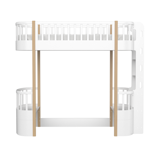 Кровать-чердак Classic (белый)