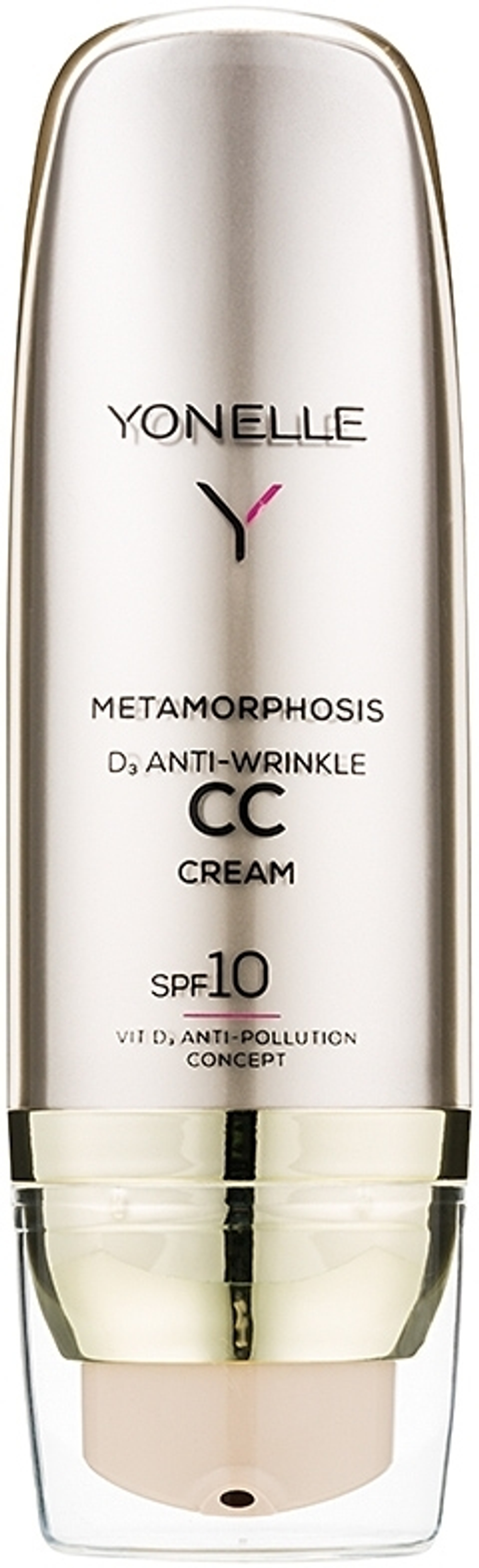 Yonelle Metamorphosis - CC-крем с эффектом против морщин SPF 10, 50 ml