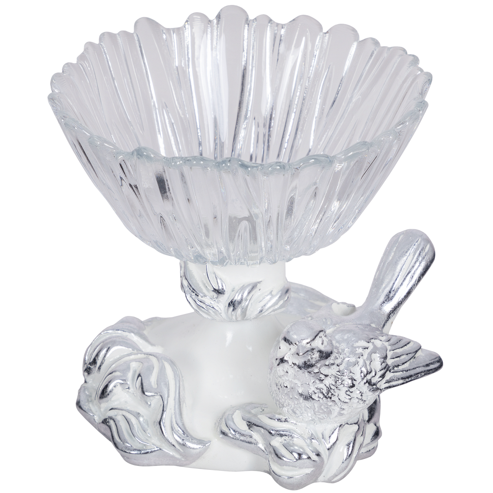 Фруктовница-конфетница Белла Сильвер