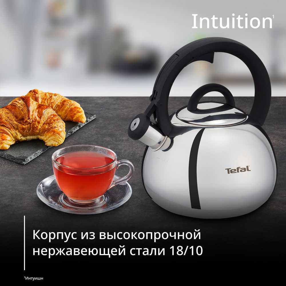 Чайник для плиты Tefal Intuition 2.5 л N4180317