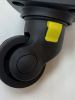 Колёса PLG-HK 131 (высота 85), чёрный.