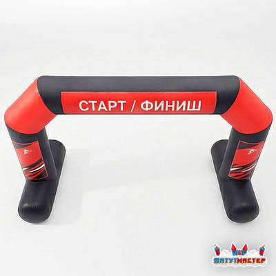 Надувная арка финиш «Путь чемпиона», 10×3×5 м