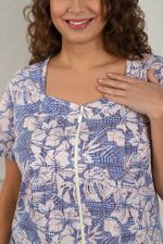 Халат Тина-1 Виотекс СИНИЙ