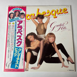 Винтажная виниловая пластинка LP Arabesque Ансамбль Арабеска Greatest Hits Лучшие Хиты (Japan 1981) (Obi)