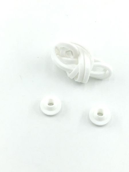 Ремкомплект втулки и прокладки клапанной крышки Lada - белый силикон