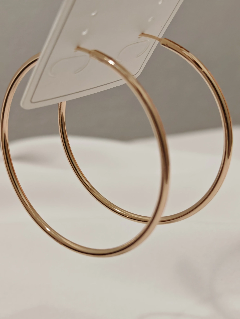 Серьги Xuping «Классические кольца» Gold 18K