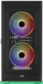 Корпус Aerocool Graphite-G-BK-v2 без БП черный (ACCM-PB24033.11)