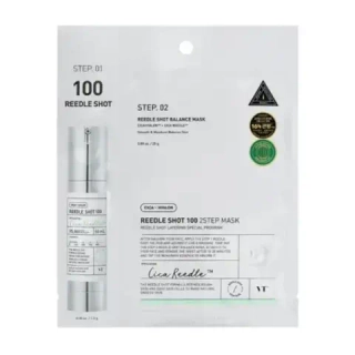 Тканевая маска двухфазная с микроиглами VTCOSMETICS Reedle Shot 100 2 Step Mask