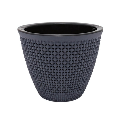 Кашпо "Ротанг" (3л.) Цв. Антрацит
