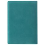 Обложка для паспорта STAFF, бархатный полиуретан, "Роза", темно-бирюзовая, 237620