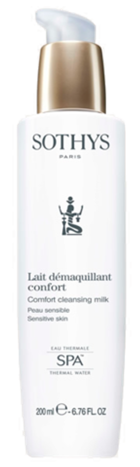 SOTHYS Очищающее молочко для чувствительной кожи с экстрактом хлопка и термальной воды 200 мл