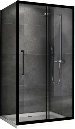 Душевой уголок ABBER Schwarzer Diamant AG30160BH-S90B 160х90 стекло прозрачное/профиль черный
