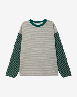 Толстовка SW Striped Grey/Green