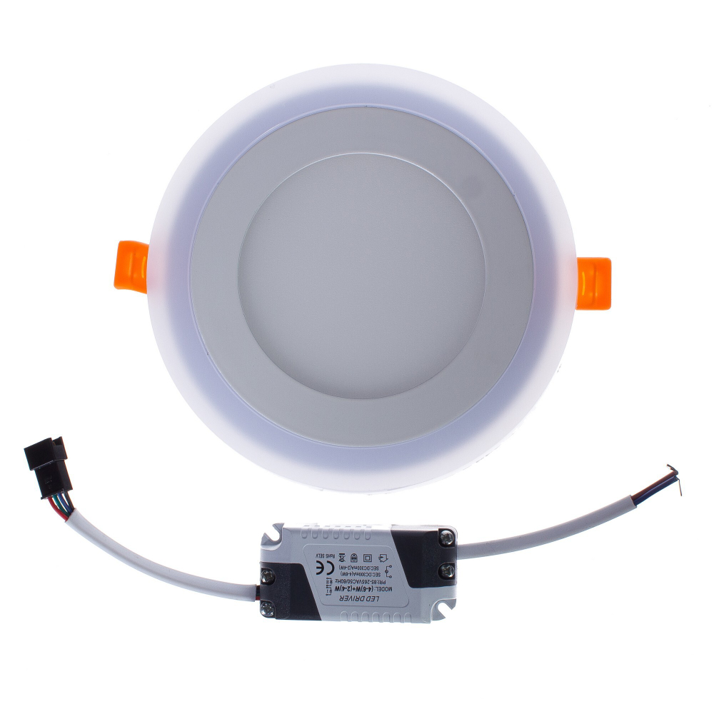 Св-к Gauss Backlight BL116 Круг акрил 6+3W, Ø145 LED 3000K 1/40