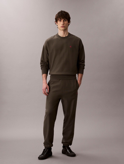 Брюки Calvin Klein Premium Fleece Joggers Beluga