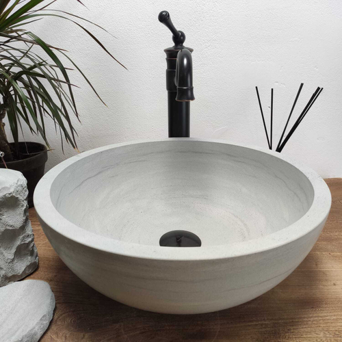 Раковина из андезита Bowl Blue Kecil Small BA-60973 40*40*15