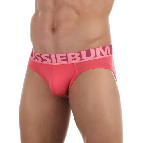 Мужские трусы слипы розовые AussieBum