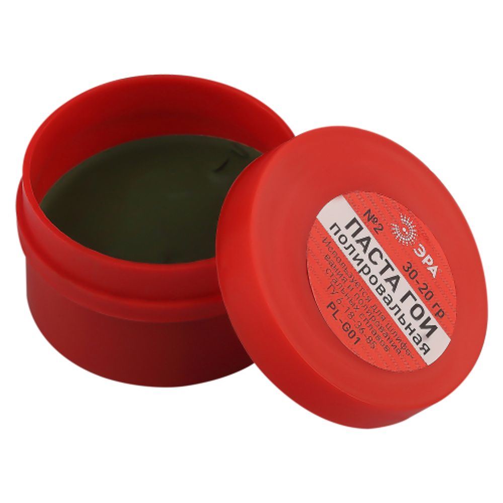 Полировальная паста ЭРА PL-G01 ГОИ (№2) 30гр -20гр | Аксессуары для пайки