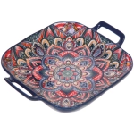 Форма керамическая для запекания «Марракеш» синяя 22,5*18,5*5см