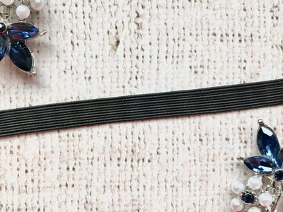 Резинка продежка, ш. 0,8 см, 20 шт по 10 м, (пр-во Беларусь)