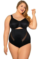 Бюстгальтер на косточках с бесшовной гладкой чашкой (Размер: 65H) (Цвет: черный)