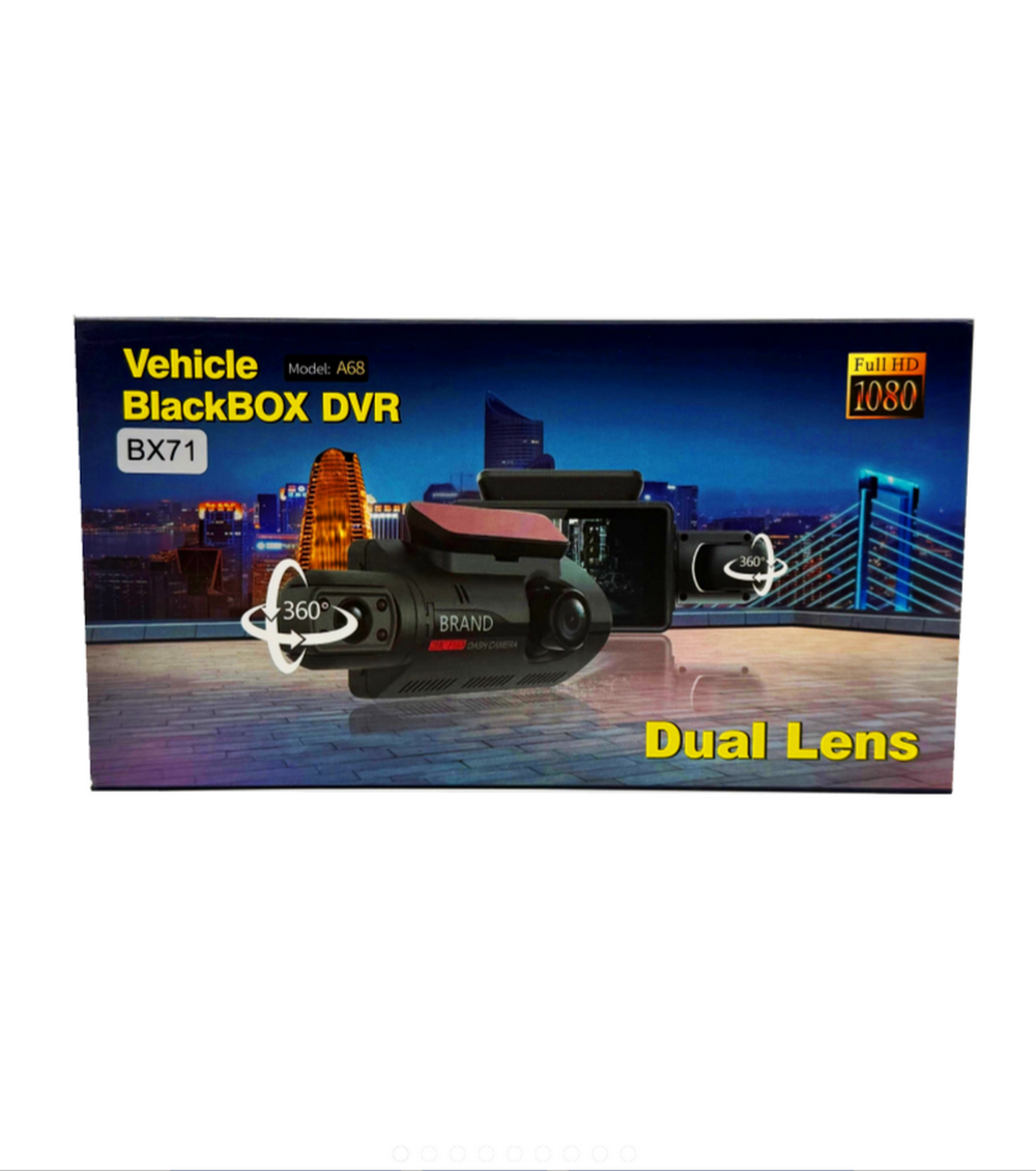 Видеорегистратор с двумя камерами Blackbox DVR BX71
