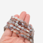 Агат Ботсвана натуральный, фриформ, 6-10мм