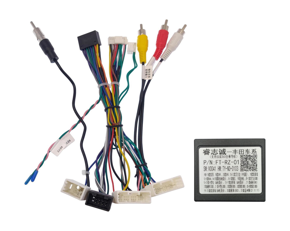 Комплект рамки с разъёмами 10" Toyota Avalon 4 2022-2025+ малая - Car-Smart 9703