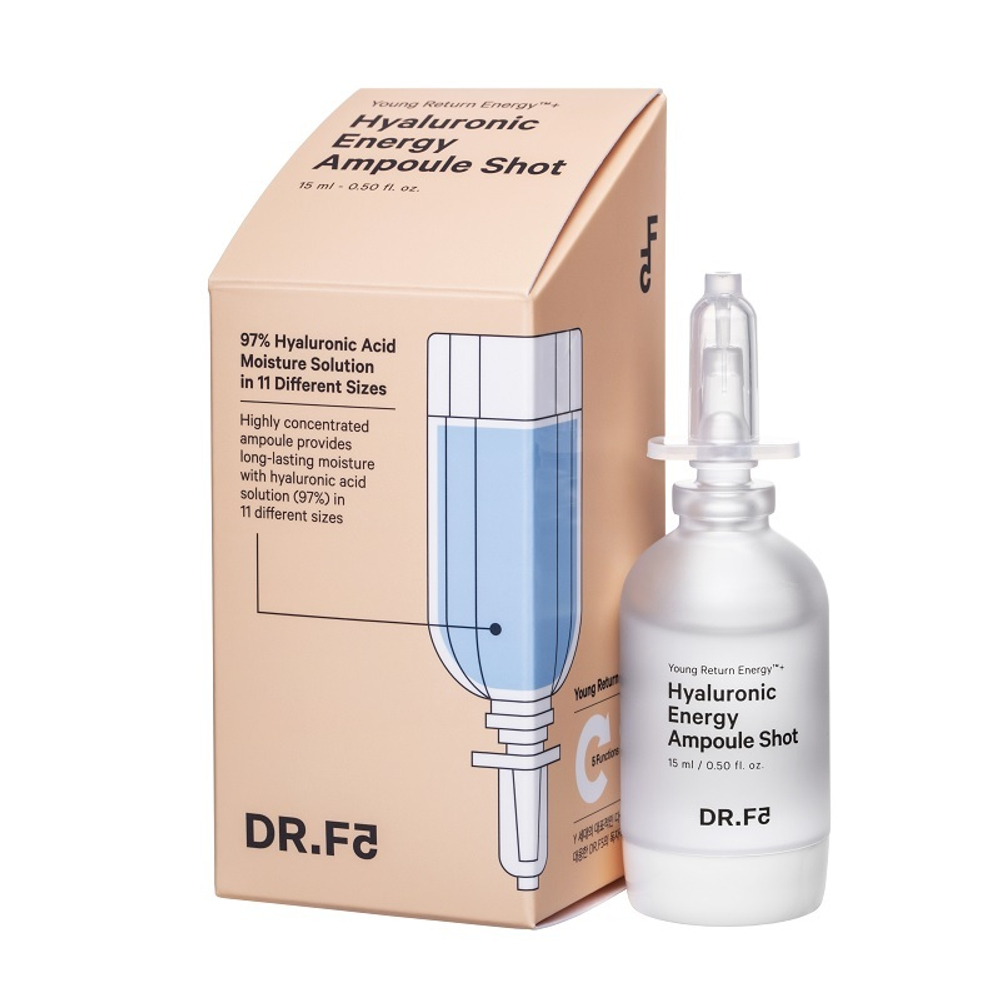 DR.F5 Hyaluronic Energy Ampoule Shot ампула-шот гиалуроновая для интенсивного увлажнения