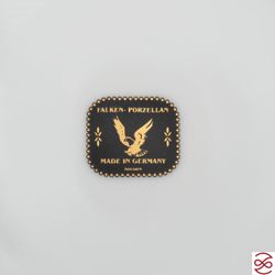 Набор розеток Falkenporzellan Tosca Black Gold 12 см (6 шт)