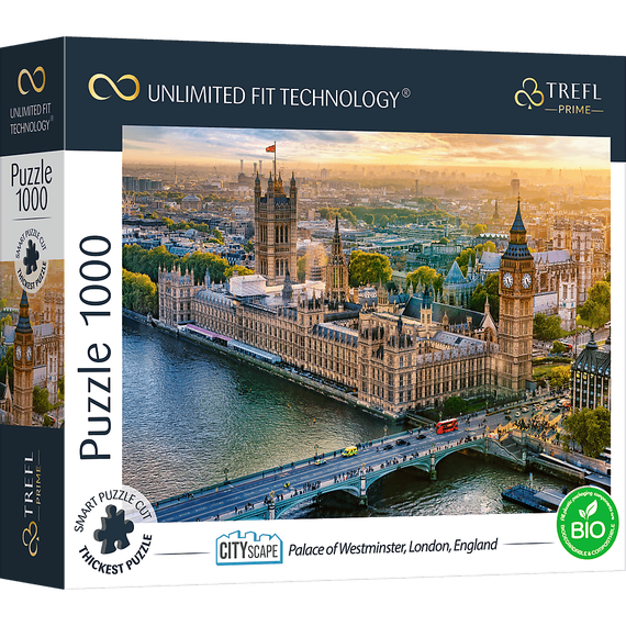 Puzzle &quot;1000 UFT&quot; - Palace of Westminster, London, England_FSC Mix 70%
